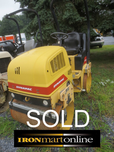 Dynapac CC900G Dual Drum Compactor used for sale