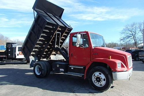 2003 Freightliner Single Axle Dump FL70 w 10'' Steel Dump Body