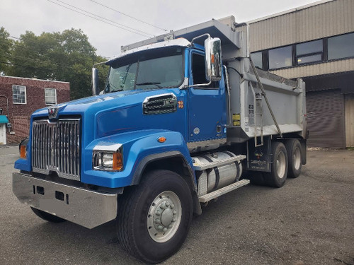 western star tandem axle dump