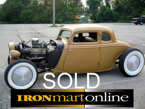 34 Ford 5 Window Coupe Chopped Channeled True Hot Rod used for sale