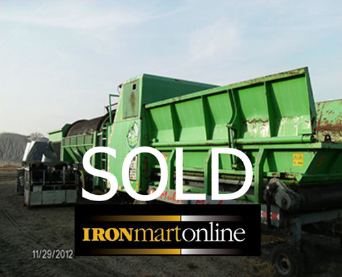 Doppstadt SM 518 Trommel Screen with Hammer Mill used for sale