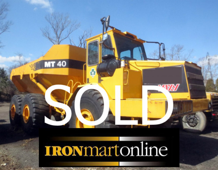 1999 Moxy MT40 B Articulated Dump used for sale 1999 Moxy MT40 B Articulated Dump used for sale