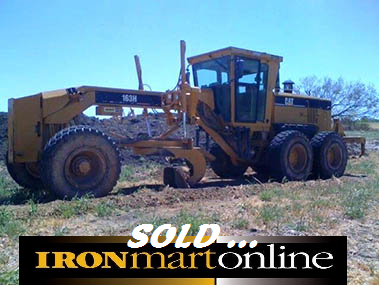 Caterpillar 163H Motor Grader, very good condition.