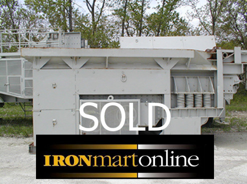 Grasan/Hazemag HIS Impactor Crushing Plant used for sale