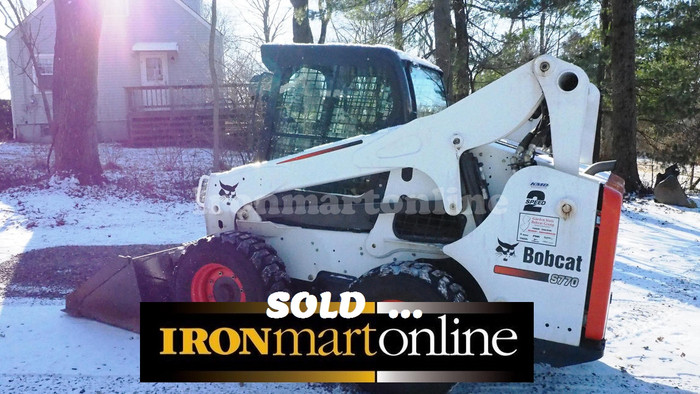 Bobcat S770 Skid Steer with A91 Package
