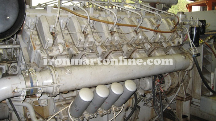 Used Mitsubishi Diesel Generator HC634X Used Mitsubishi Diesel Generator HC634X