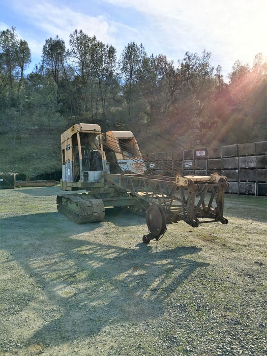 1962 bucyrus erie 25b crane