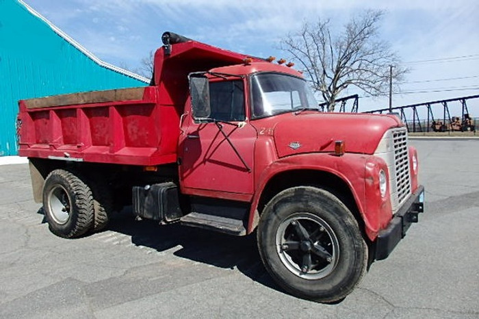 1970 International Loadstar Dump Truck w Spare Parts Truck