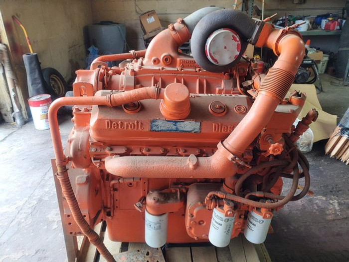Detroit 8V92TA Diesel Engine Complete Remanufactured
