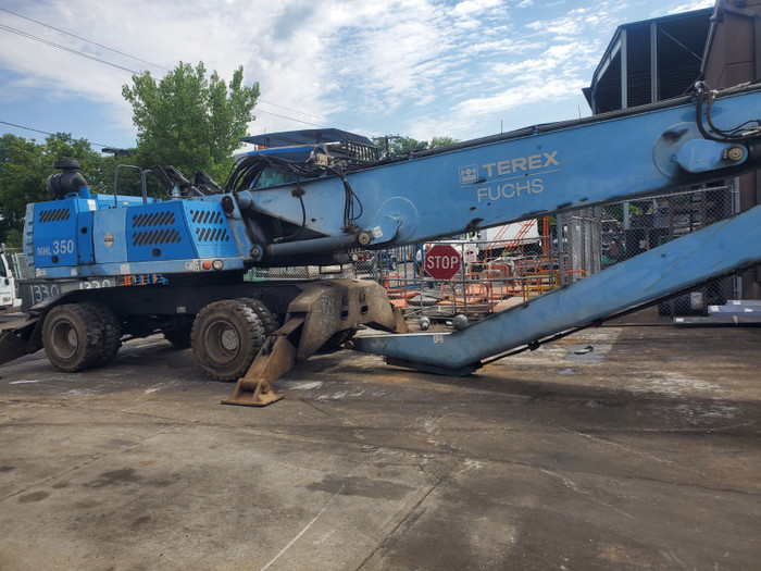 Terex Fuchs MHL 350 - MATERIAL SCRAP HANDLER - 51' Reach Ready to Work Terex Fuchs MHL 350 - MATERIAL SCRAP HANDLER - 51' Reach Ready to Work