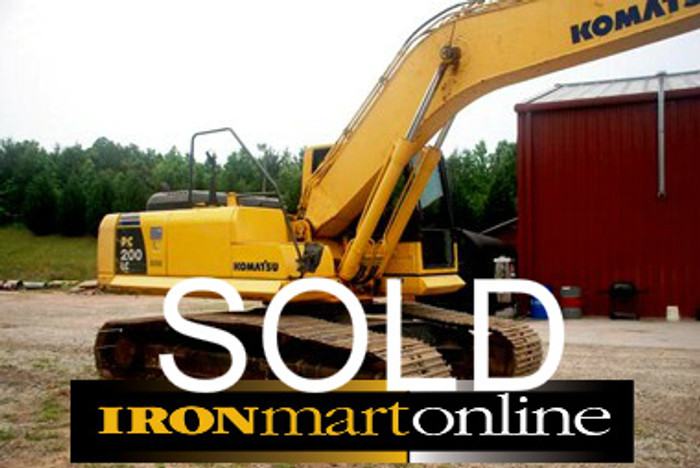 Komatsu PC200LC-8 Excavator Komatsu PC200LC-8 Excavator