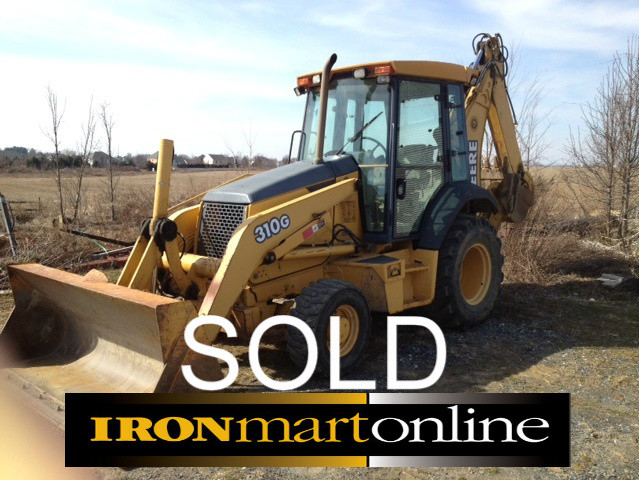 John Deere 310G Backhoe Loader