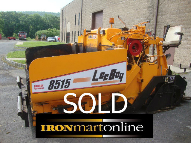 Leeboy 8515T Paver Electric Heat 2005