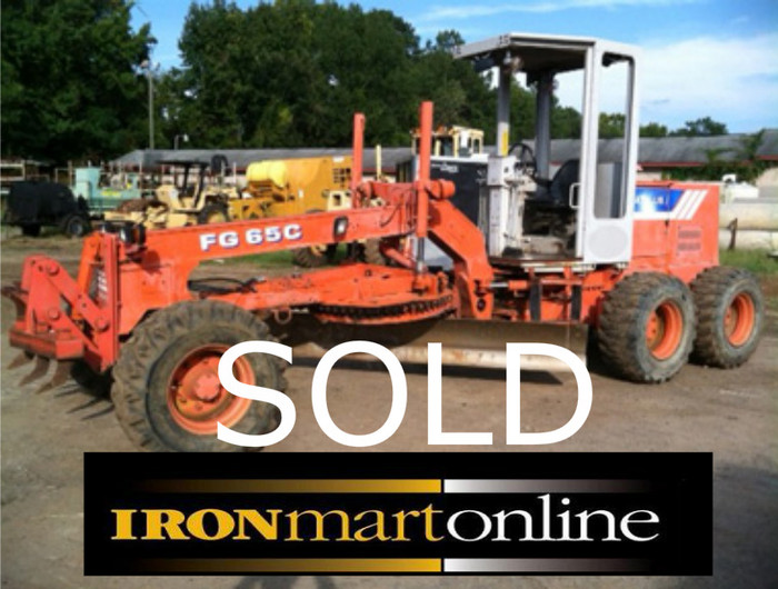 1999 FiatAllis FG65C Motor Grader used for sale 1999 FiatAllis FG65C Motor Grader used for sale