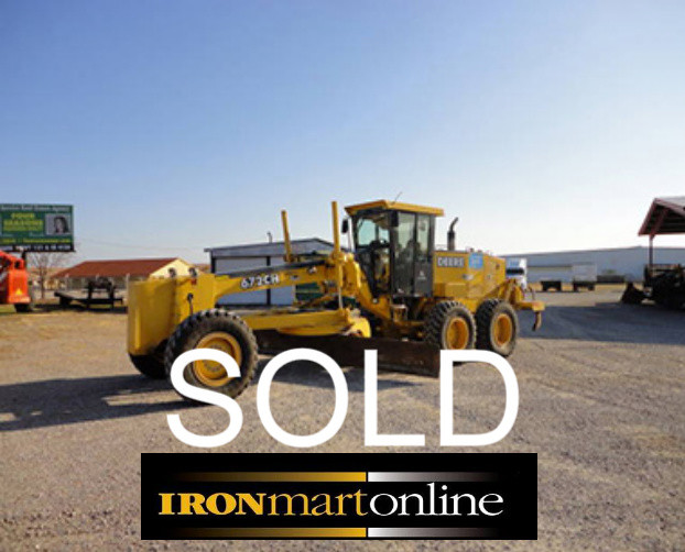 John Deere 672CH Series II 6WD Grader used for sale