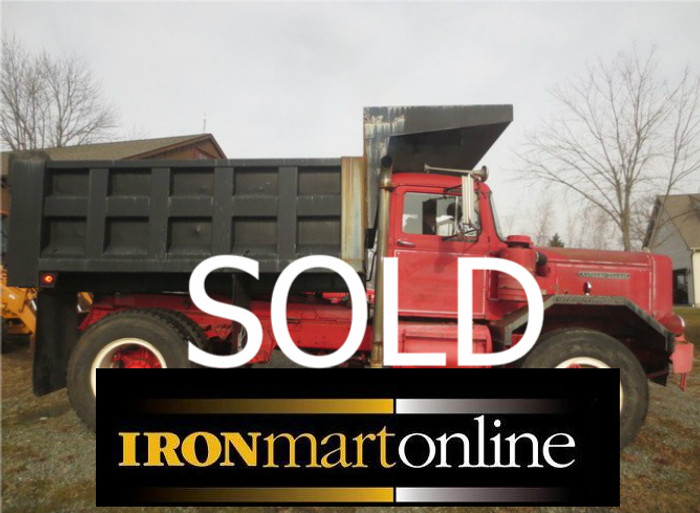 1965 Autocar Single Axle HD Dump Truck used for sale 1965 Autocar Single Axle HD Dump Truck used for sale