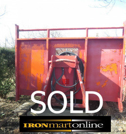 Hook Lift Flatbed Trailer With Hoist used for sale
