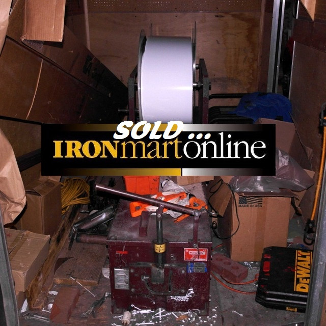 Gutter Machine with Trailer and Generator used for sale