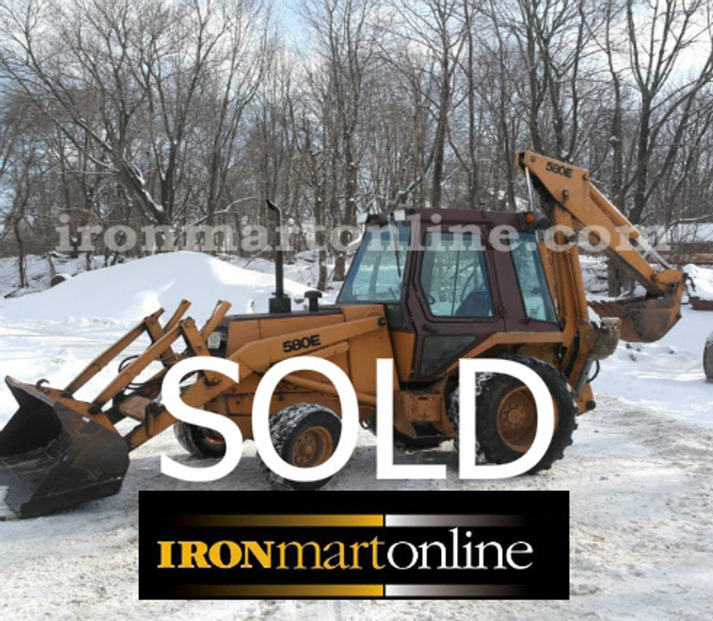 1985 Case 580 Super E 2 WD Backhoe Loader