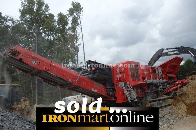 2014 Terex-Finaly J-1175 Mobile Jaw Crusher Used For Sale