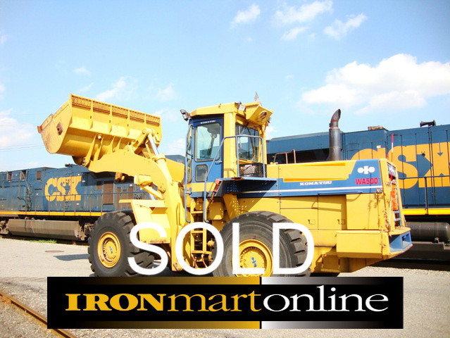 Wheel Loader | Komatsu wa500 1 | 7yrd Bucket loader|Large Front Loader