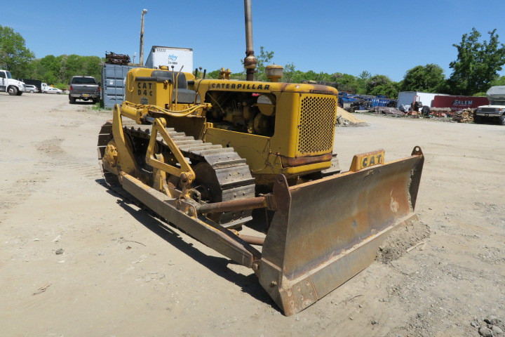 Direct Start 1961 Cat D4C Antique Crawler Tractor Dozer