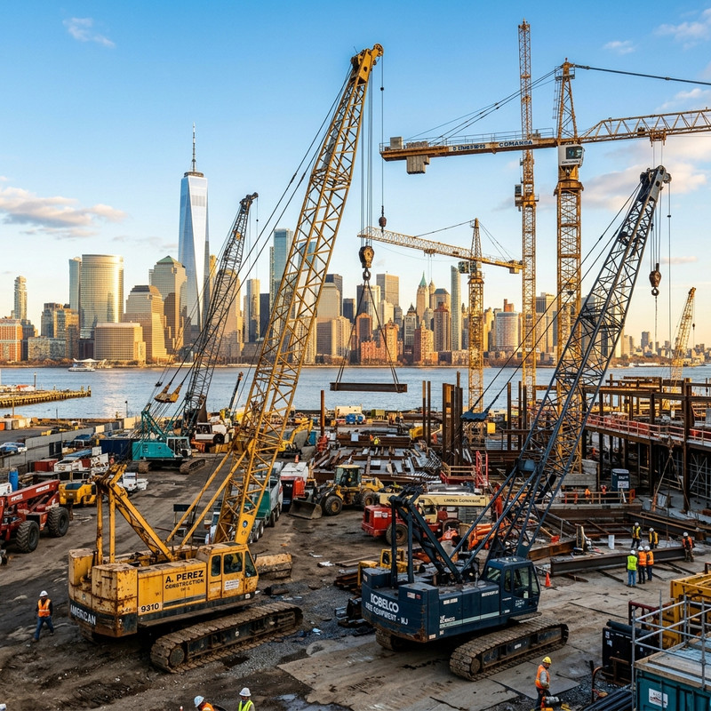 Used Cranes for Sale in NJ: Buyer's Guide