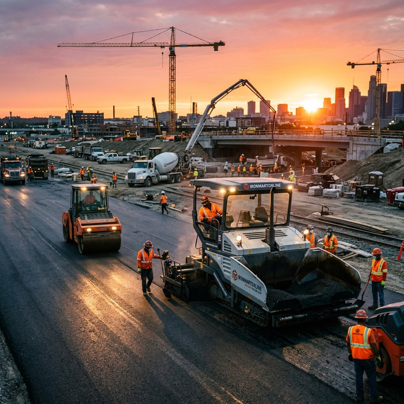 Asphalt Paving & Concrete Equipment: Full Guide