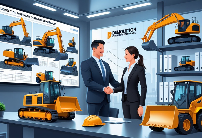 Demolition Equipment Brokerage Made Easy With Streamlined Buyer and Seller Support