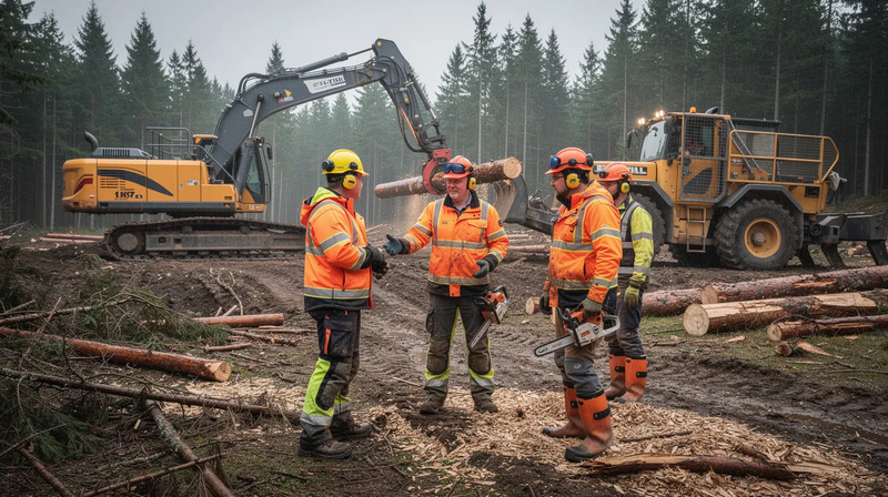 Forestry Arborist Fella Buncher Guide