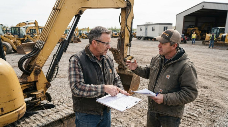 How to Negotiate Price for Used Excavators