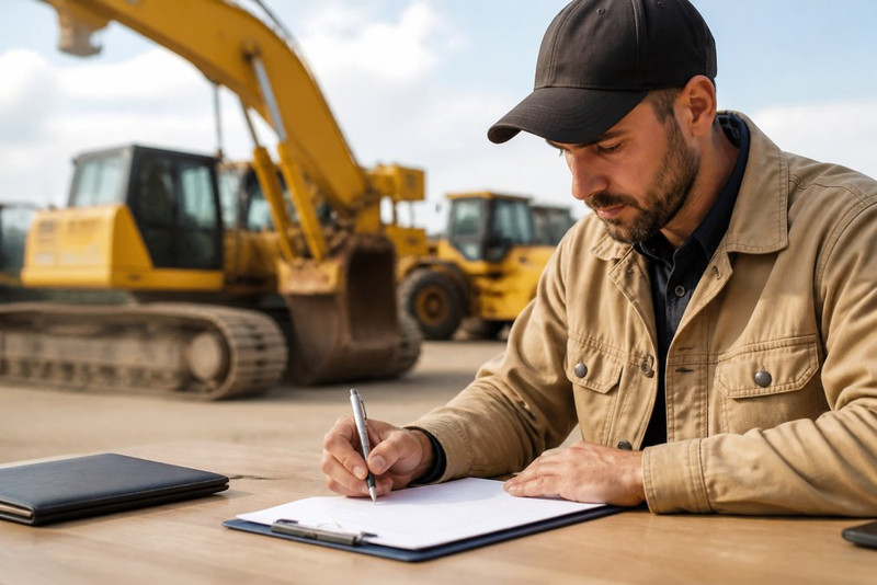 How to Write a Bill of Sale for Heavy Equipment