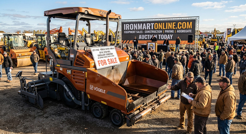 How to Sell Asphalt Paving Equipment for Top Dollar