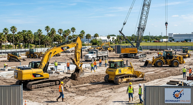 Best Used Heavy Equipment Broker in Florida | 2026 Guide