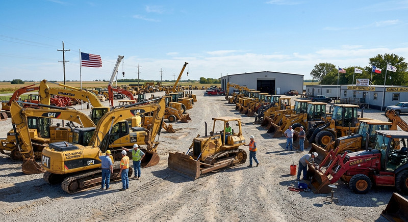 Best Used Heavy Equipment Broker in Kansas | Buying Guide