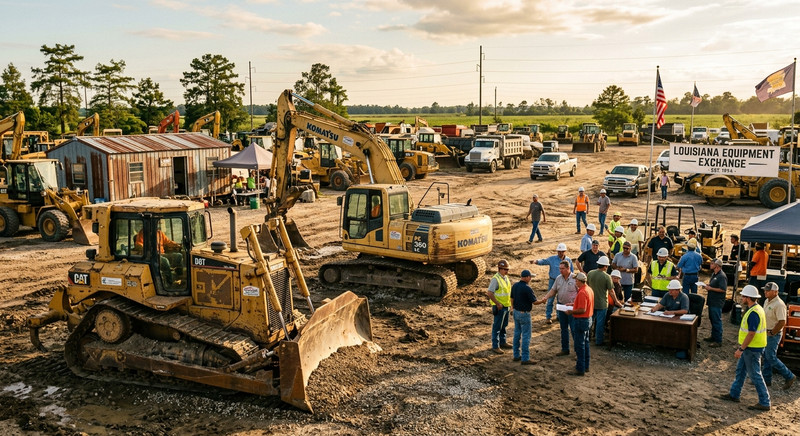 Best Used Heavy Equipment Broker in Louisiana | Ironmartonline