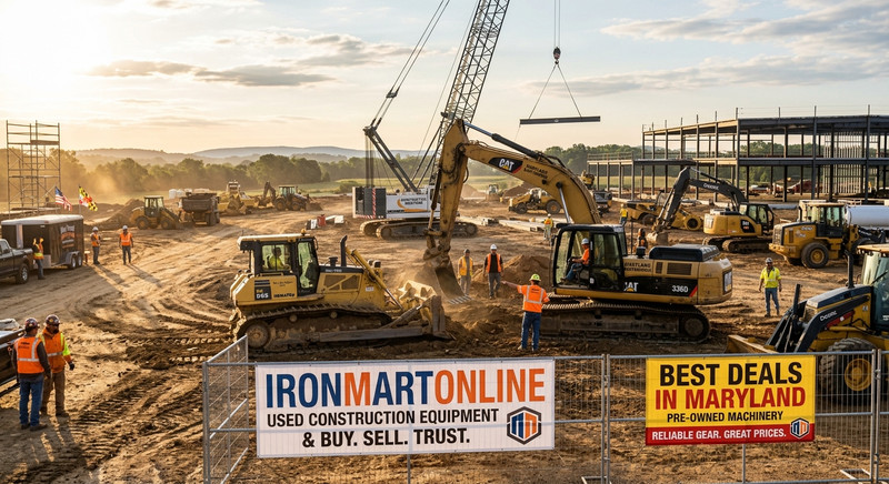 Best Used Heavy Equipment Broker in Maryland