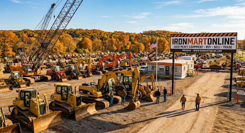 Best Used Heavy Equipment Broker in Michigan | Ironmartonline