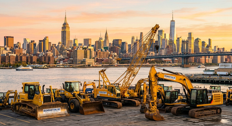 Best Used Heavy Equipment Broker in New York (2026 Guide)