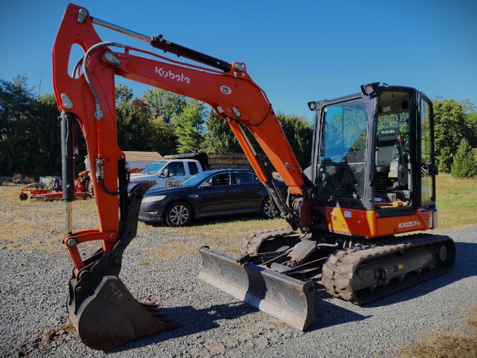 Kubota KX057-5 Midi Excavator 346hrs 2024 | NJ