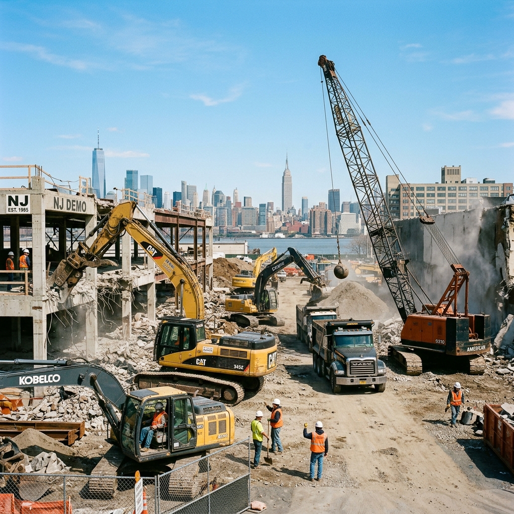 Used Demolition Equipment in NJ: Where to Buy Smart