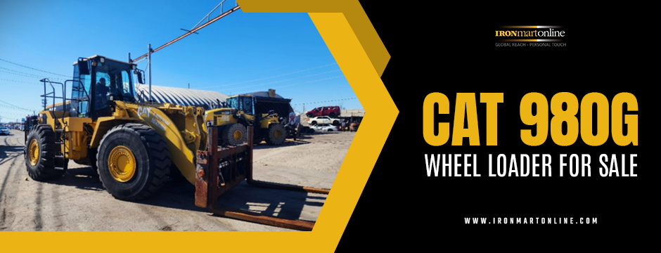 Cat 980G Wheel Loader for Sale—Your Key to Efficiency & Power!
