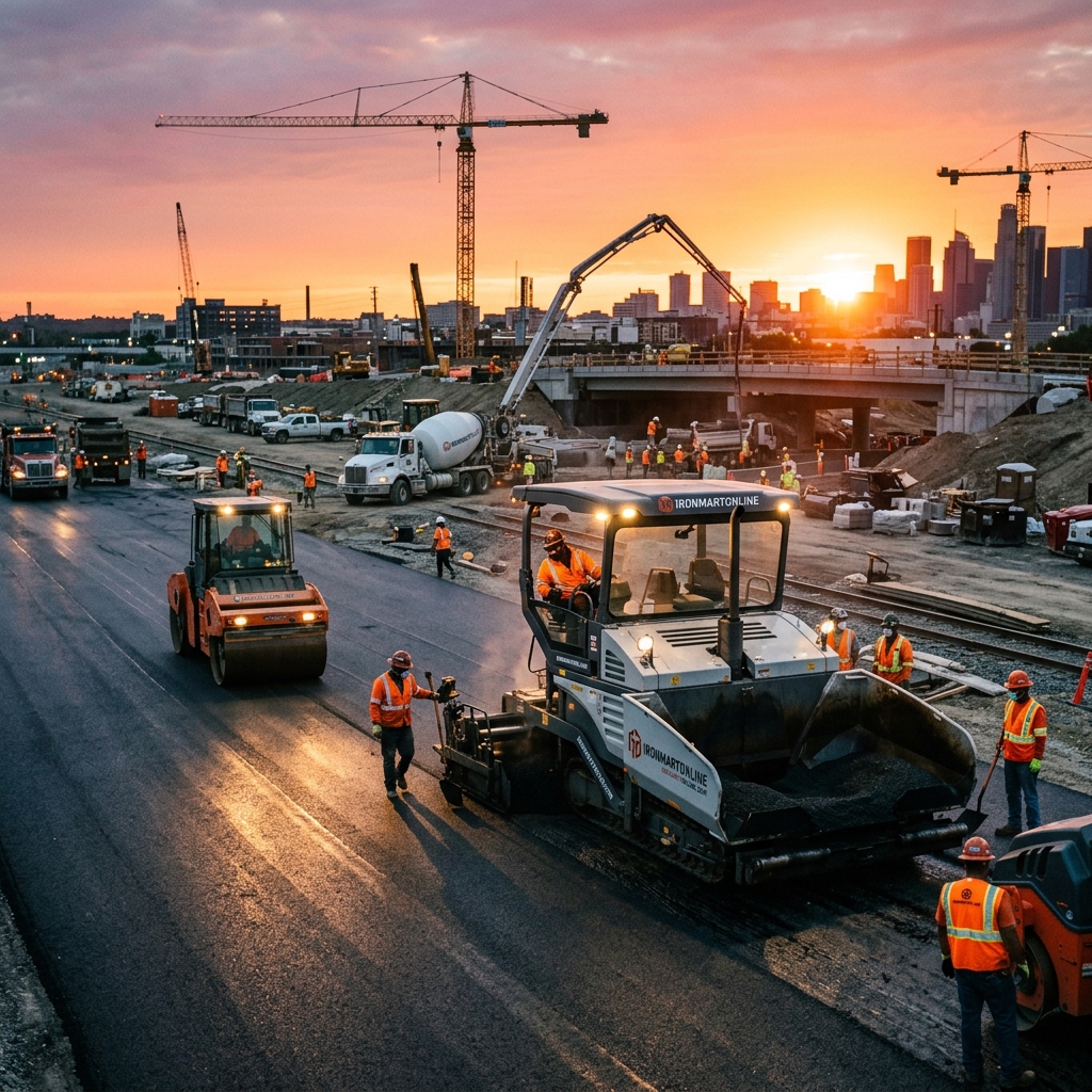 Asphalt Paving & Concrete Equipment: Full Guide