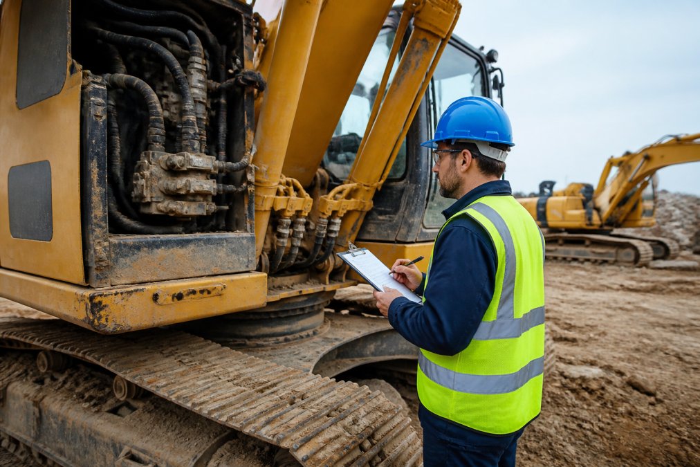 Best Inspection Checklist for Used Excavators