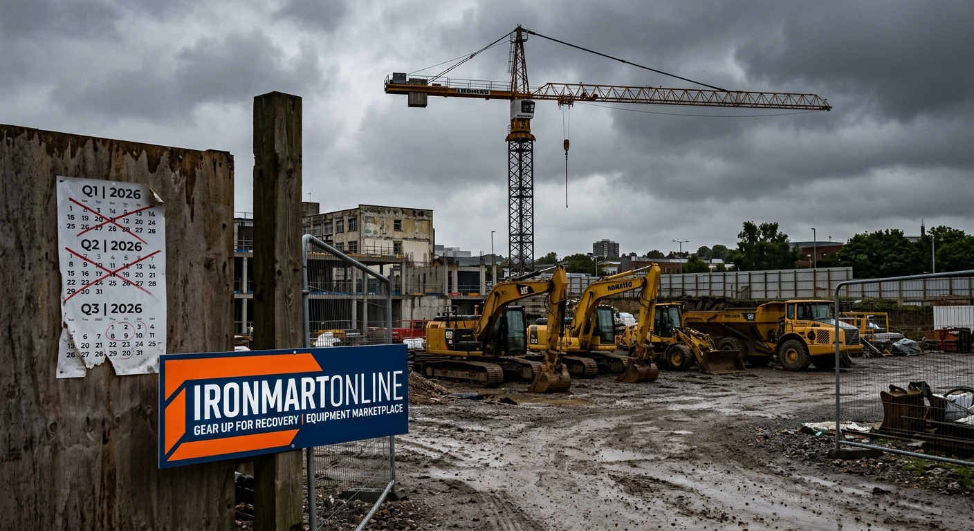Why Construction Equipment Sales Dropped in 2026