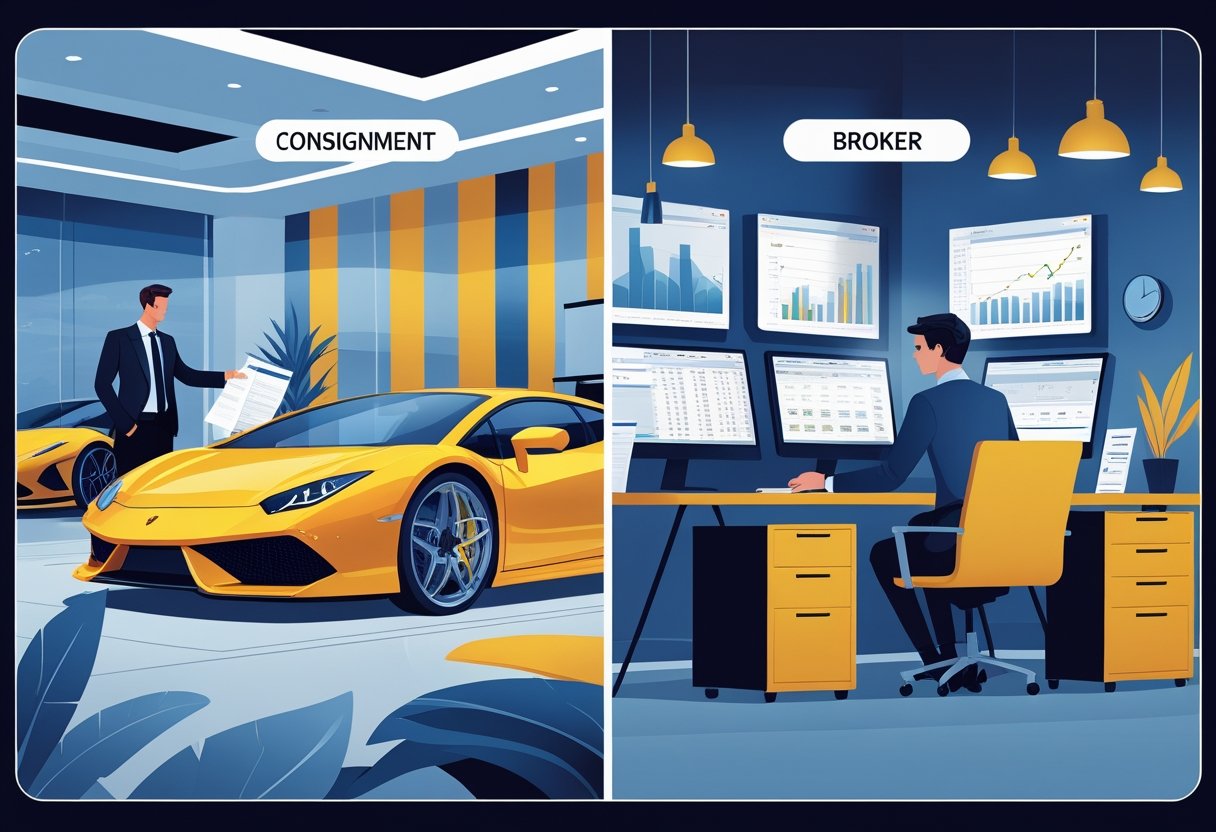 Exotic Car Consignment vs Broker – How to Choose the Best Selling Strategy