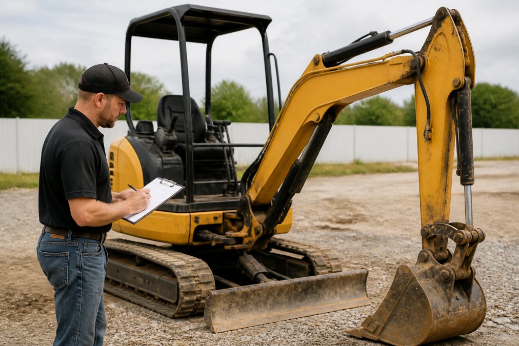 How to Appraise a Used Mini Excavator in 2026