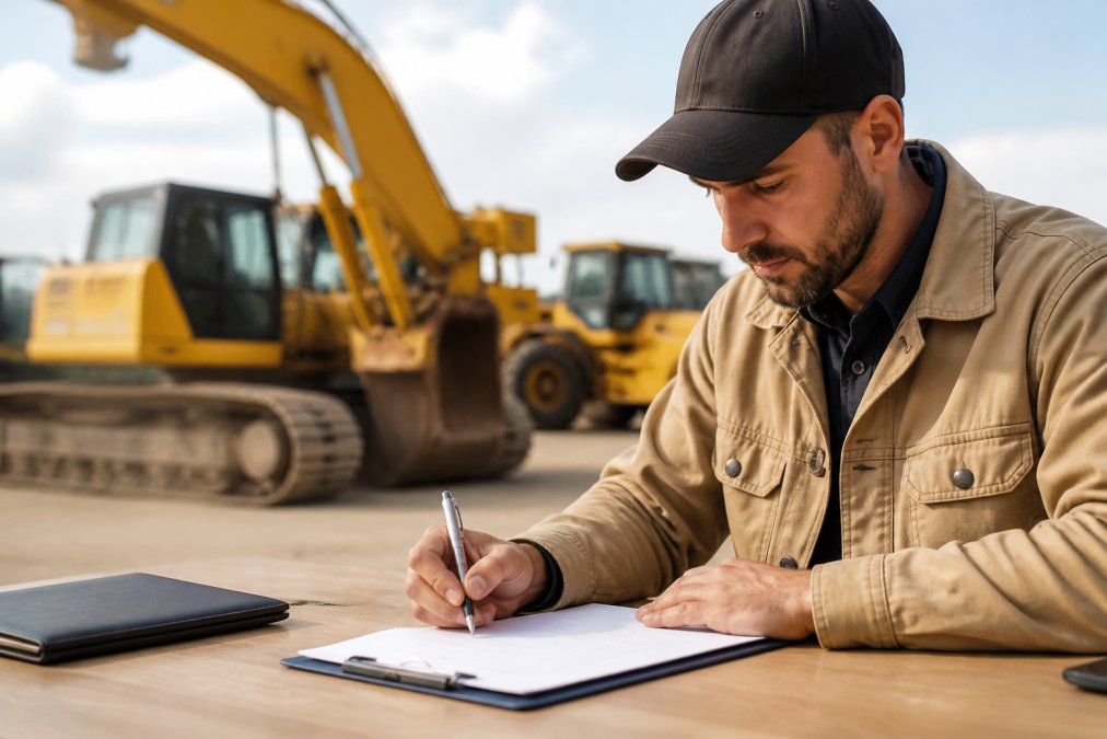 How to Write a Bill of Sale for Heavy Equipment