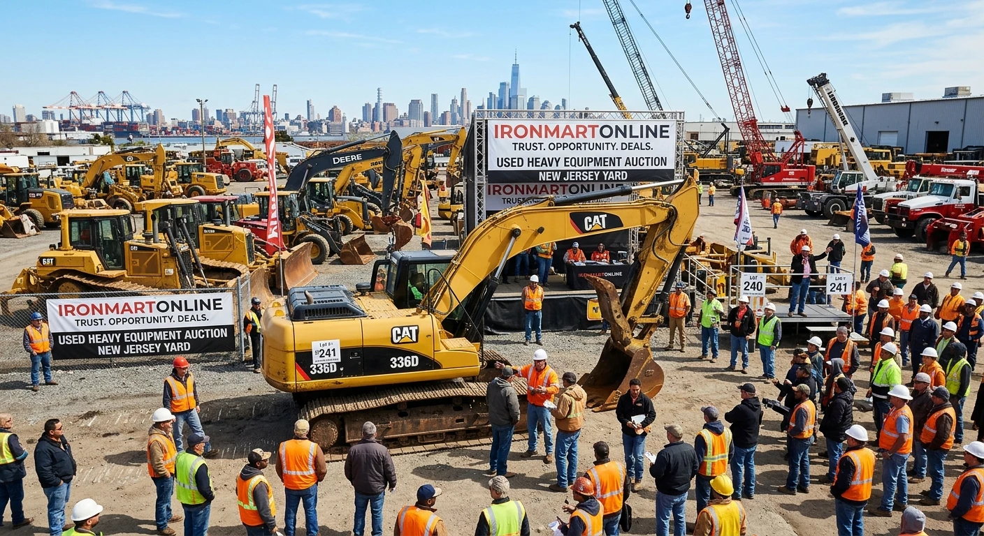 Best Used Heavy Equipment Broker in New Jersey | Guide