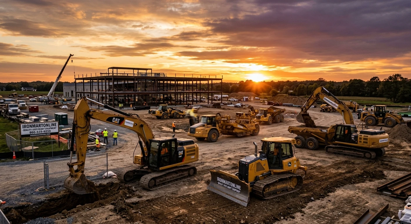 Best Used Heavy Equipment Broker in Delaware | Ironmartonline